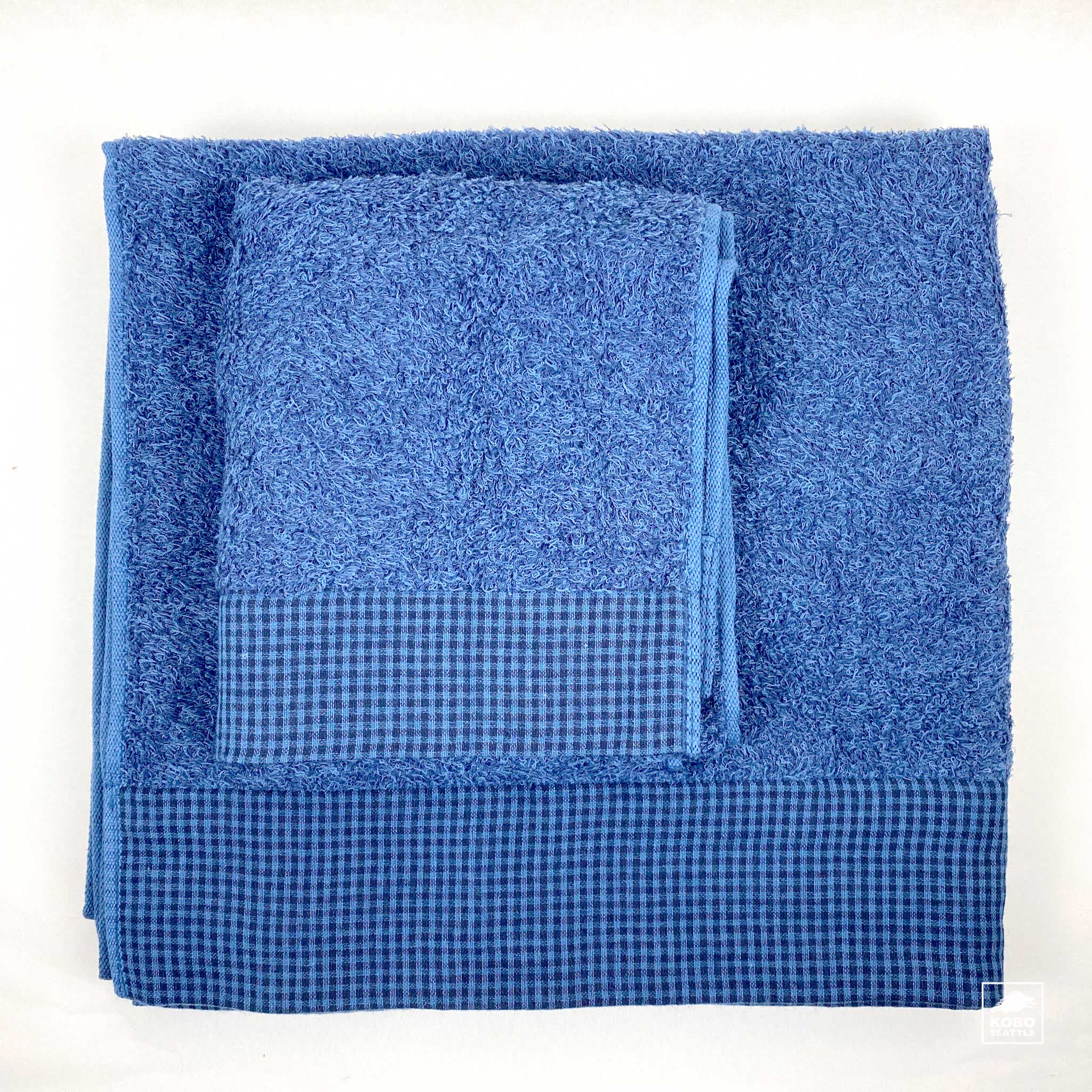 Lattice Linen Imabari Towel Charcoal / Hand Towel (M)