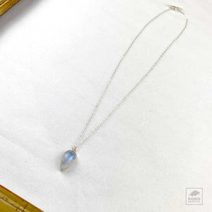 Little Teal Moonstone Necklace