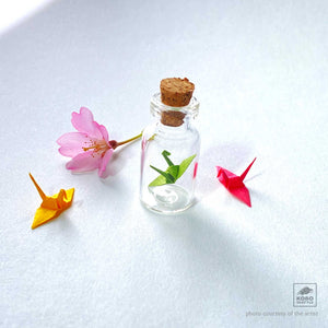 Tiny Crane Bottle by Sakiko