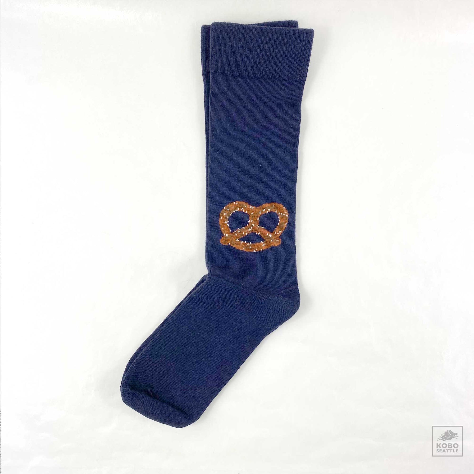 Cotton Blend Pretzel Socks