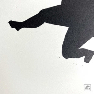 Tomoko Suzuki Monoprint G - Jumping Over