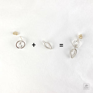 Maru Tsubomi Earrings by Tatakko