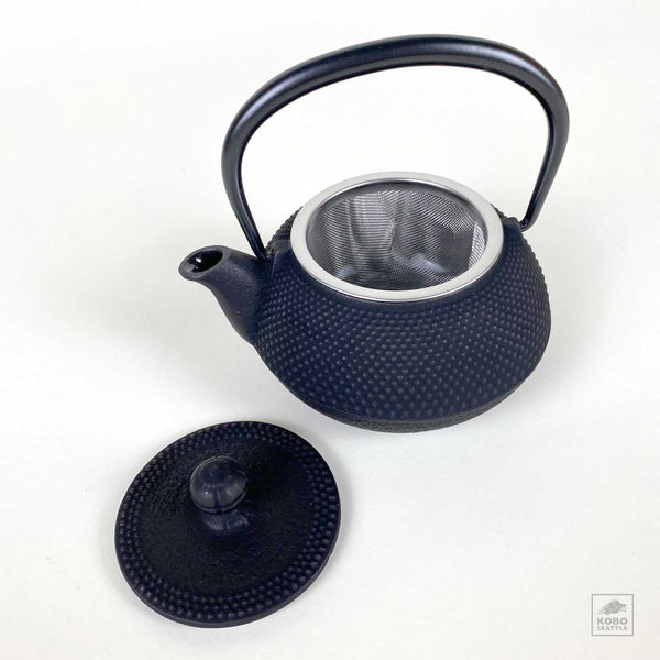 Cast Iron Flat Hailstone Teapot - KoboSeattle