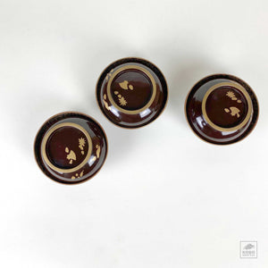 Vintage Lacquer Bowls with Lids