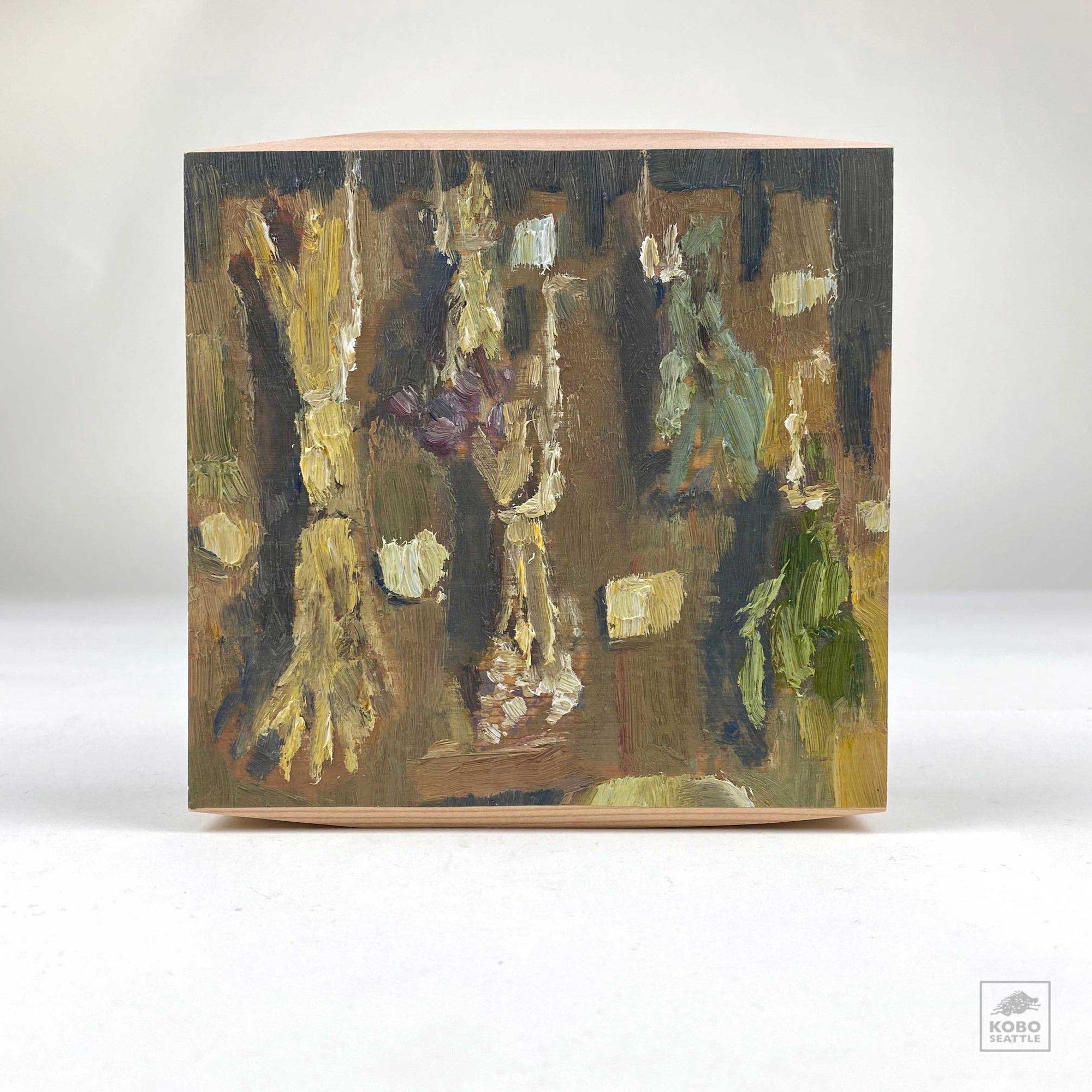 2x6 Landscape No.426 - Oil on wood by Rob Vetter