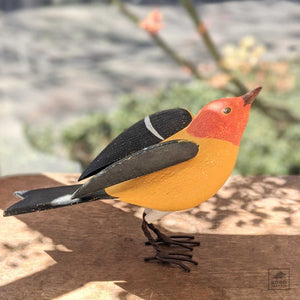 The Western Tanager by Michael Zitka