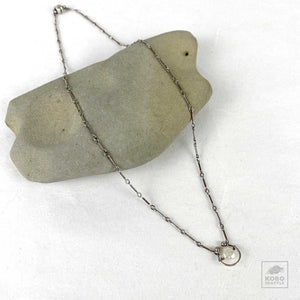 Sterling Silver and Pearl Necklace