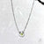 Sterling Silver and Peridot Necklace